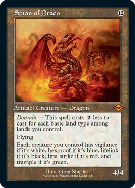 Scion of Draco Modern Horizons II - Retro Frame